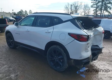 2019 Chevrolet Blazer Rs из США, поврежденный, VIN 3GNKBERS4KS683862